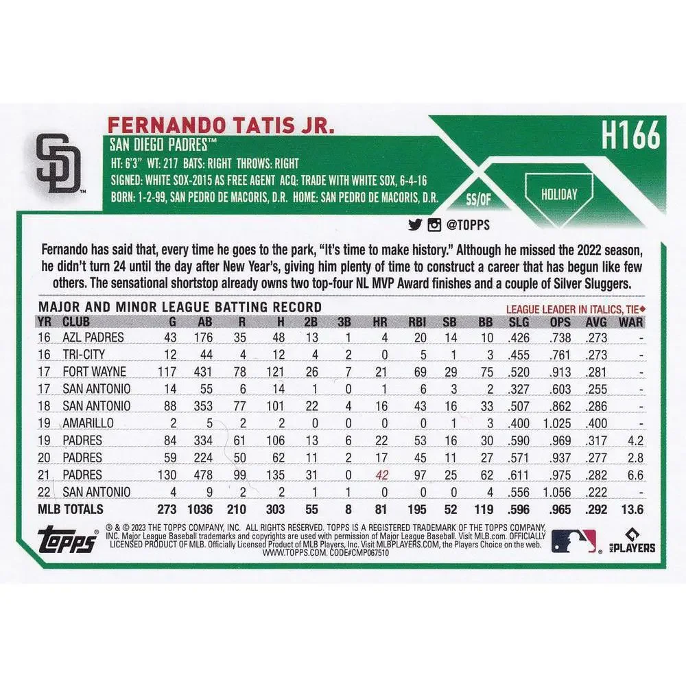 Topps 2023 holiday